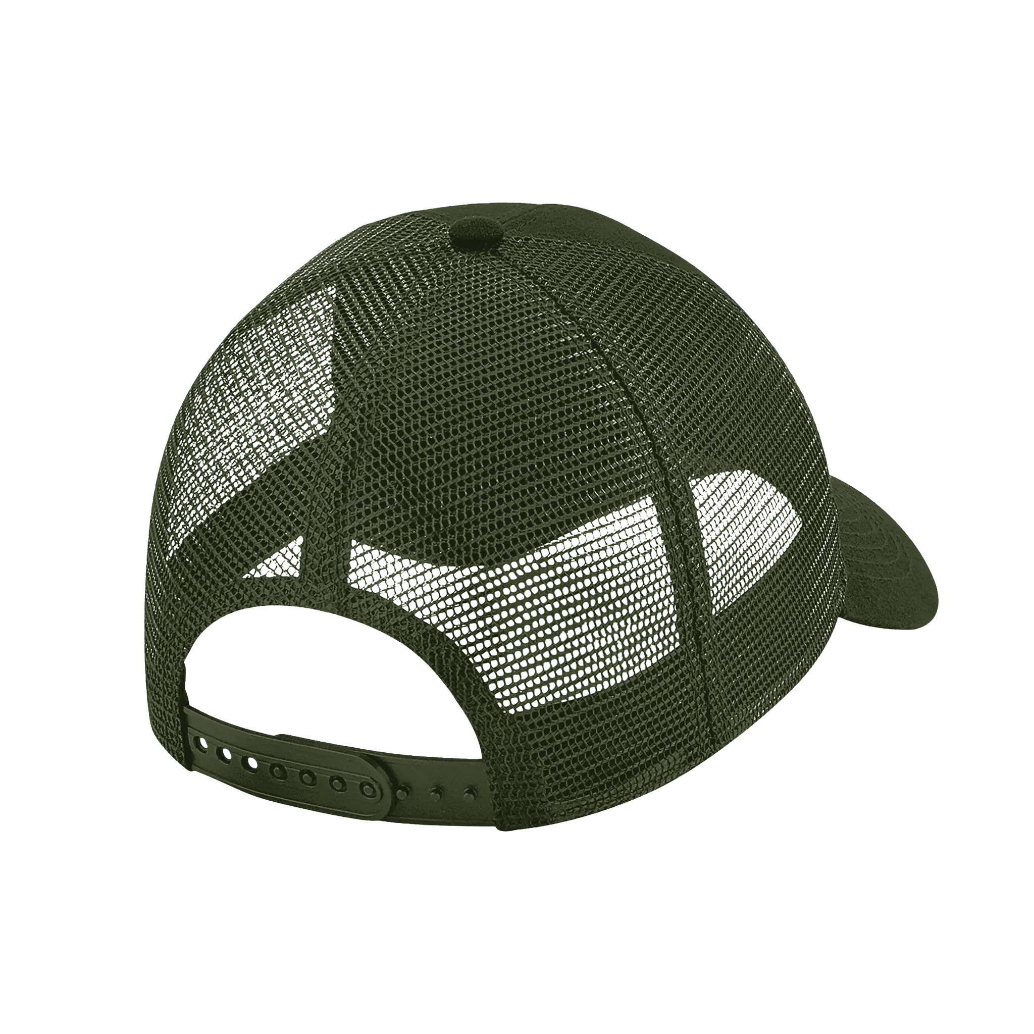 Nachtgrund Trucker Cap – Schwarze Streetwear Cap aus Bio - Baumwolle - Nachtgrund