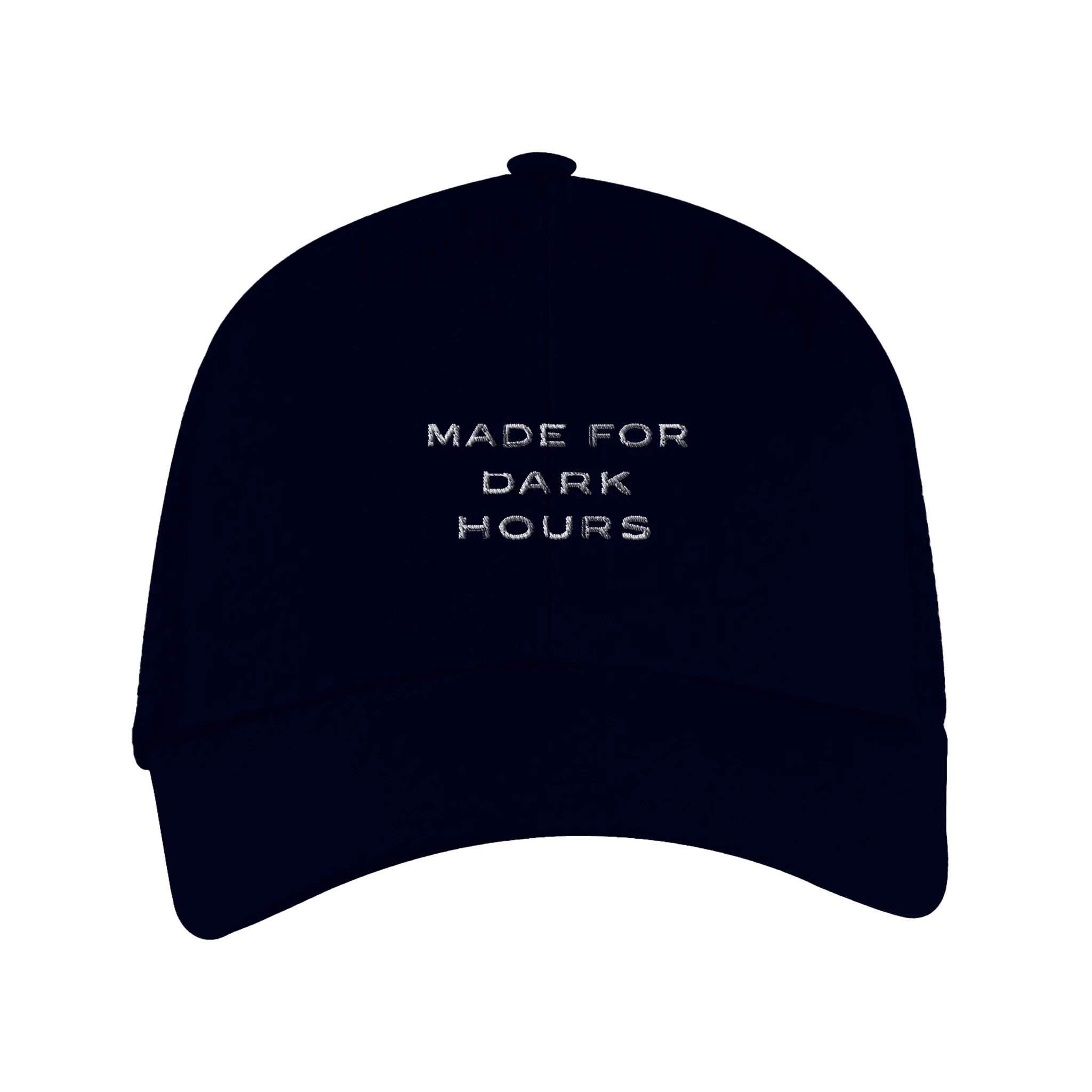 Nachtgrund Trucker Cap – Schwarze Streetwear Cap aus Bio - Baumwolle - Nachtgrund