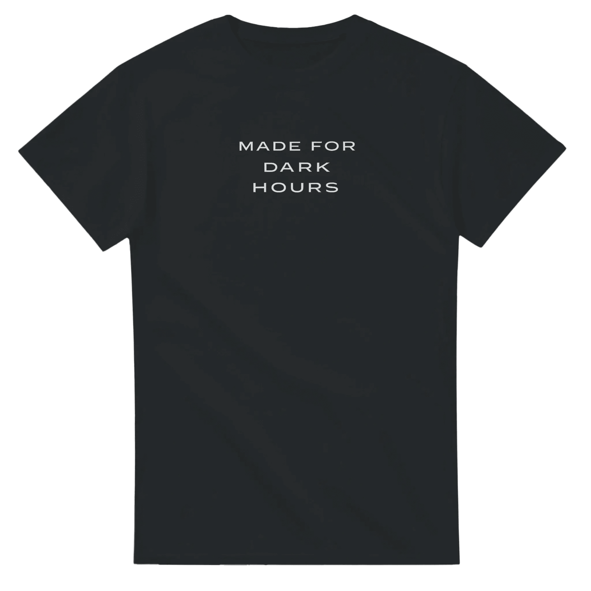 Schwarzes Unisex T-Shirt – Minimalistisches Streetwear Design | Nachtgrund - Nachtgrund