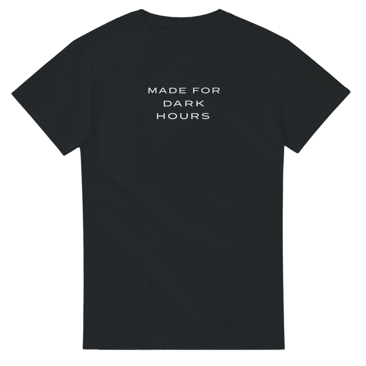 Schwarzes Unisex T-Shirt – Minimalistisches Streetwear Design | Nachtgrund - Nachtgrund